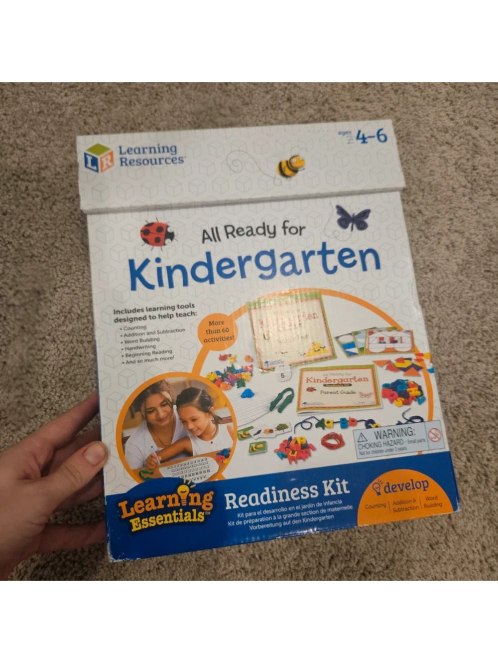 Learning Resources All Ready for Kindergarten Readiness Kit LER 3478 Ages 4-6